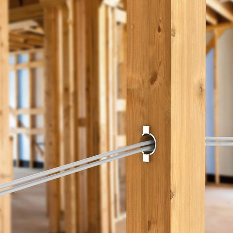 Smart Shield Nail Guard For Wire And Cable Protection, Heavy Duty Steel Nail Guard to protect wires through wooden stud installation