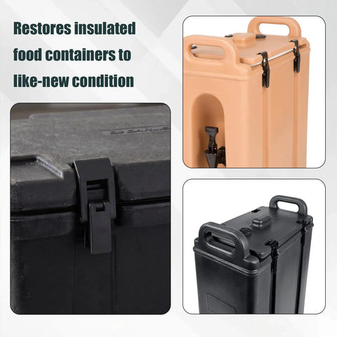 Beefed Up Replacement Draw Latches For Cambro Food Service Carts And Storage Trolleys Heavy Duty POM Plastic 2 Pack OEM Quality