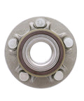Front view of Rear Wheel Bearing Hub Assembly Fits 2010 2011 2012 2013 Ford Transit Connect Rear Left Or Right Side OE Quality ISO TS 16949 Certified Hub Replacement Beefed Up Durability Performance Ready