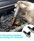 Installation of Beefed Up VVT Solenoid Replacement For Subaru 2.5L And 3.0L Engines OCV Oil Control Variable Valve Timing