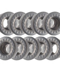 Ten-Piece Carbide Turning Inserts Set For CNC Lathe, Indexable Solid Carbide Inserts RPMT1204MOE-JS, detailed view