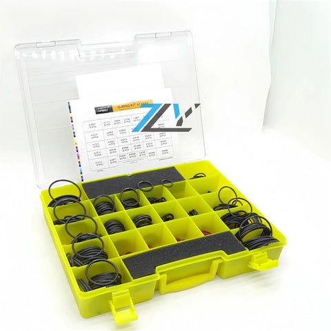 Heavy Duty Nitrile 90 Seal O Ring Kit 4C-4782 All-In-One Direct Replacement For CAT Excavator in yellow compartment case