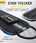 Hella Thick Padded Ankle Strap For Cable Machine Attachment Heavy Duty Gym Gear To Glute Kickbacks And Leg Raises featuring thickened padding and smooth edges.