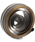 Two Pack Drill Press Return Spring Chrome Plated Quill Spring for Horizontal and Vertical Benchtop Drills