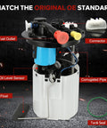 Direct Fit Electric Fuel Pump Module Assembly For 2005 To 2007 GM Minivans And SUVs With 3.5L 3.9L V6 Replaces P76234M FG0406 E3717M