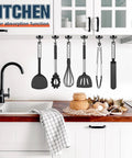 Heavy Duty Magnetic Hooks 80 Lb Capacity With Neodymium Grade 5 Magnets And Steel Construction, holding kitchen utensils over sink