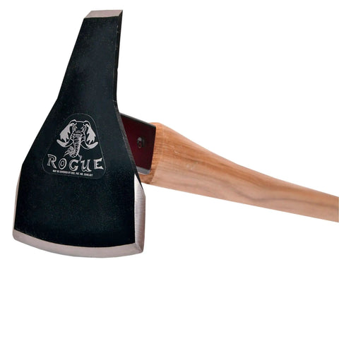 All Purpose Garden Hoe With 6 Inch Steel Triangle Blade And Hickory Handle For Busting Ground Weeding Edging And Moving Dirt