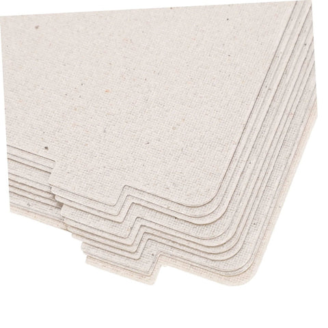 Stack of 10 Pcs Microwave Waveguide Cover Mica Insulation Sheets Replacement Parts For Ovens Heat Resistant