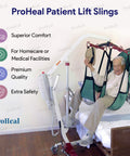 Universal Full Body Mesh Lift Sling For Patient Lifts XXL Size 52 By 44.5 Inches Polyester Sling Compatible With Hoyer