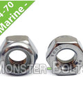 Top Shelf M3 Nylon Insert Lock Nuts Forged From Marine Grade 316 Stainless Steel To Keep Rust At Bay Features Din 985 Coarse Thread Specs For Rock Solid Performance On Any Job Comes In A Quick Grab 25 Pack Kit.