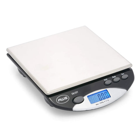 Go To Portable Precision Digital Kitchen Scale For Baking And Cooking With One Kilogram Capacity And One Tenth Gram Increments