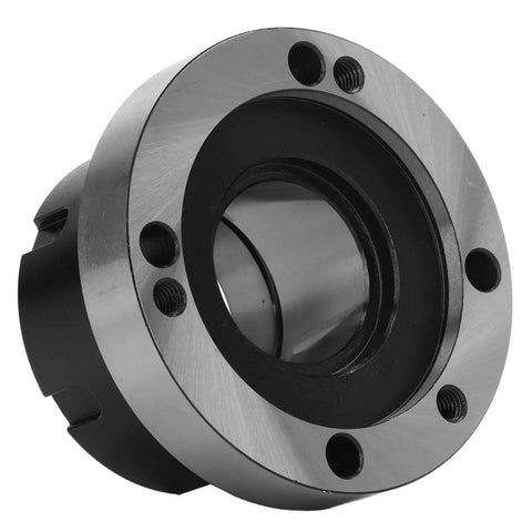 Heavy Duty ER50 Collet Chuck With 100Mm Diameter And Seven Holes For Lathe Milling CNC Machine Tool Made From Carbon Steel close-up view