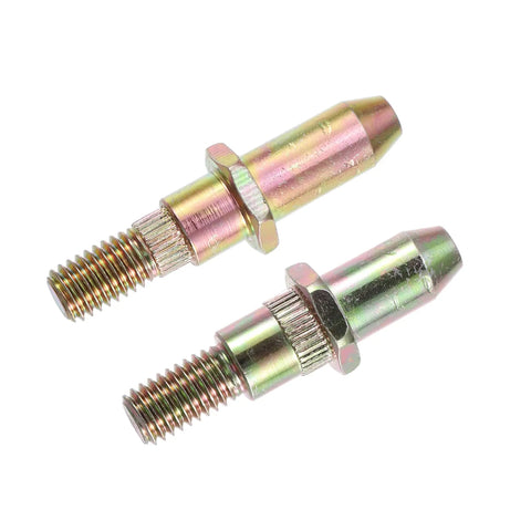Door Hinge Pin Bushing Repair Kit For Chevy Silverado And GMC Sierra 1999 Up Replacement Pack Of 32 Silver And Bronze Tones OE Numbers 89025539 19299324 Easy Install To Fix Loose Squeaky Misaligned Doors, two metal hinge pins