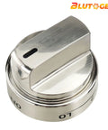 Universal LG Stove Knob Replacements Kit Fits LRG3095ST And LDG3036ST AEZ72909008 AP5669773, stainless steel knob detail
