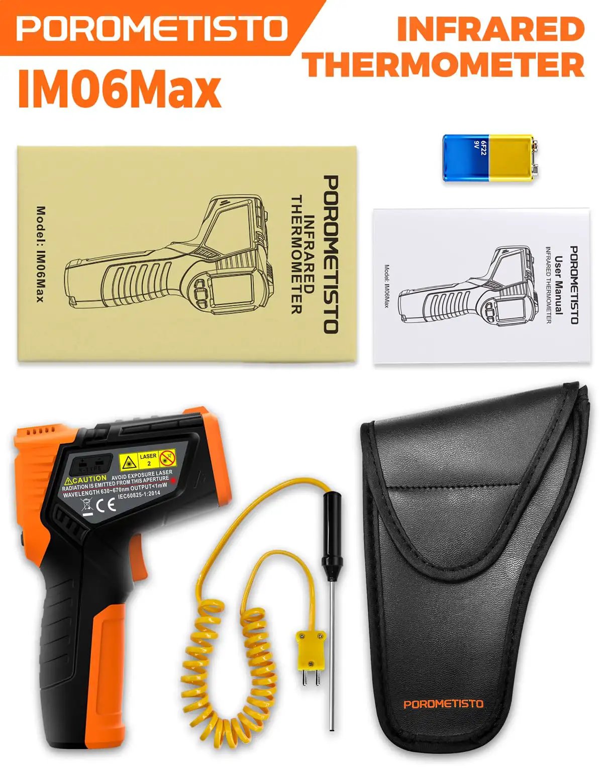 Instant Temperature Gun 4 In 1 Infrared Temperature Gun, Precise & Reliable