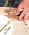 No Sweat Quick Swap Lightweight Alloy Router Circle Cutting Jig And Round Guide Bracket For Cabinet Hardware Jig Fits Edge Trimmer used for precision drilling.