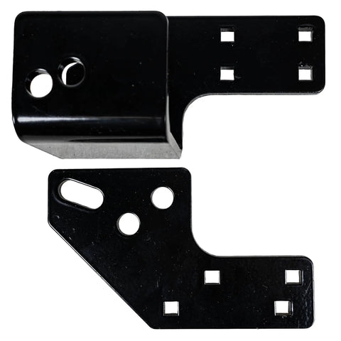 Stamped Deck Striping Kit For 42 50 And 54 Inch Mower Decks ZT1 Ultima 42 Easy Install bracket components in black metal