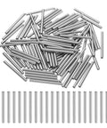 100 Piece 3mm By 35mm Dowel Pins Set In Durable Steel For Shelves And Racks, Heavy Duty Shelf Support Pins With High Precision 0.02mm Tolerance