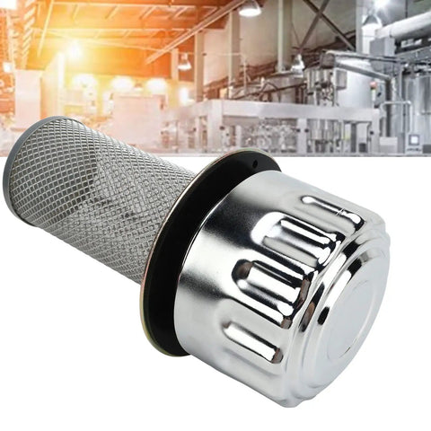 Oil Tank Filter Breather Cap For Hydraulic Systems With Fine Mesh Screen And Ten To Forty Micron Filtration