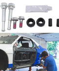 Premium High Durability Front Brake Caliper Guide Pin Bolts Set Ensures Safe Sliding And Optimal Brake Performance For Rock Solid Car Repair, metal rubber kit