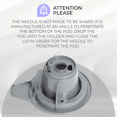 Replacement Bottom Needle For K Cup Holder Compatible With Most Flex Brew Coffee Makers Durable Part To Maintain Proper Brewing And Great Flavor Easy To Install In Minutes