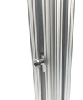 Drop-In T-Nut With Spring Ball Self Aligning 1/4-20 Tap For 15 Series Aluminum Extrusion 24 Pc Pack seen installed in profile