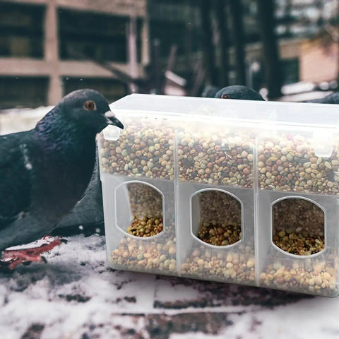 2 Pcs Automatic Hanging Bird Feeder Cups For Small Birds Cage Plastic Quail Parakeet Food Dispenser With Anti-Spill Design Easy Install And Secure Fit For Pet Avian Care Supplies