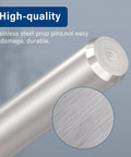 Heavy Duty Prop Pin Set 4 Pack For Minn Kota Trolling Motors 2092600 stainless steel pin detail and texture close-up