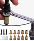 Rivet Nut Kit With Female Head M3 To M10 High Performance Mandrels For Repairing Doors And Windows Diy Tool Versatile Manual