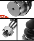 Two Pack Front Lower Ball Joints Replacement For Chevy GMC Rigs And SUVs Fits Cadillac Escalade 2002 To 2014 Escalade ESV 2003 To 2014, detail views
