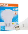 LED Light Bulb A19 6W Replacement For 40W Incandescent, Frosted Finish, Daylight 450 Lumens, Medium Screw Base, 2 Pack