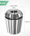 ER32 Spring Collet Chuck 12mm Clamping Diameter For CNC Milling Drilling Engraving Lathe Tools Premium 40Cr Steel, showing dimensions