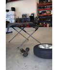 Garage Ready Auto Body Shop Stand for Bumpers Hoods Doors Fenders and Glass Portable Adjustable Heavy Duty Parts Holder with 500 lb capacity
