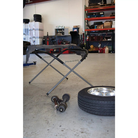 Garage Ready Auto Body Shop Stand for Bumpers Hoods Doors Fenders and Glass Portable Adjustable Heavy Duty Parts Holder with 500 lb capacity