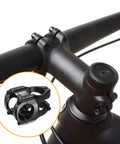 Heavy Duty Aluminum Alloy Bike Stem for 31.8mm Handlebars, 35mm Length, Fits 1 1/8 Inch Fork, Mountain MTB BMX Road Cycling, Black