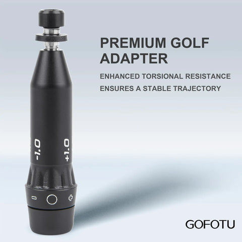 Aftermarket.335 Tip Golf Shaft Adapter Sleeve Compatible With Ping G440 And G440K Driver Right Hand Solid Aluminum Alloy Club Parts close-up view