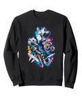 Cool CNC Machinist Tools Vise Gauge Square Tee For Men, black crewneck with colorful tool graphics, perfect for shop work.