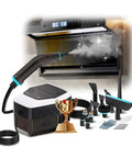 16-In-1 Upgraded Steam Cleaner With 2500W Motor And 9S Rapid Heating, handheld steamer, accessories, producing steam for cleaning.