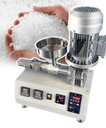 Compact Desktop 3D Filament Maker Machine 1000W Pellet Extruder with PID heating and raw plastic pellets.