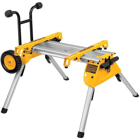 Table Saw Stand With Rollin Mobility Collapsible And Portable Design For Easy Transport Lightweight 33 Pound Frame Heavy Duty Kickstand For Upright Mobility And Storage Quick Connect Brackets For Fast Detachment And Secure Loading