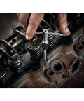 Using a 10 24 High Carbon Steel Plug Tap For Right Hand Internal Threads on engine block for cleaner crisper threads
