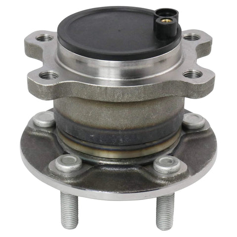 Close-up of Rear Wheel Bearing And Hub Assembly Set For Ford Transit Connect 2014 To 2018 Driver And Passenger Side Two Piece Replacement Kit