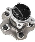 Rear Wheel Bearing Hub Assembly For Nissan Sentra 2013 2014 2015 2016 2017 2018 2019 5 Lug Non ABS 4 Bolt Flange Rear Replacement Part