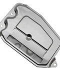 Automatic Transmission Filter Kit With O Rings And Gaskets Complete Install Pack Includes Premium Rubber Pan Gasket OE Form And Function Use The Correct ATF For Your Transmission, metal filter view.