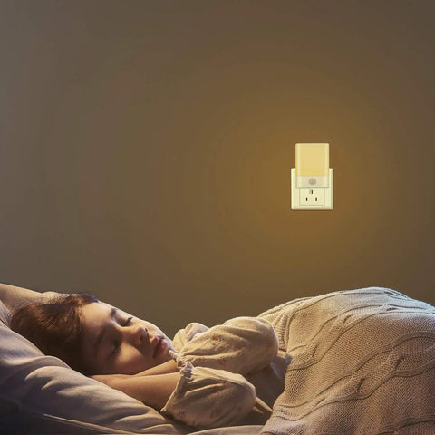 LED Night Light Plug In With Motion Sensor And Adjustable Brightness Three Modes Auto On Off Cozy Glow Kid Friendly For Kids Rooms Bedrooms Hallways And Nighttime Rounds Energy Smart 2 Pack
