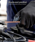 Hand holding Copper Coated Gouging Carbon Rods Set For Auto Welding And Dent Repair 5 Piece Arc Gouging Sticks