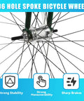 Coaster Brake Rear Hub For Bicycle 36 Hole Bike Hub With Easy Installation Backwards Brake Multi Function Rear Hub For Fixed Gear