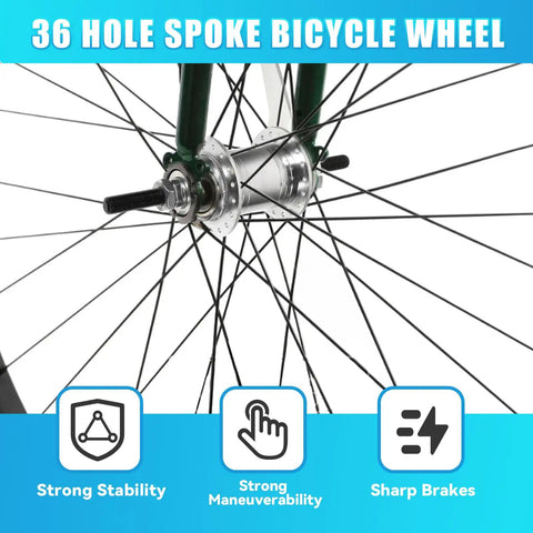 Coaster Brake Rear Hub For Bicycle 36 Hole Bike Hub With Easy Installation Backwards Brake Multi Function Rear Hub For Fixed Gear
