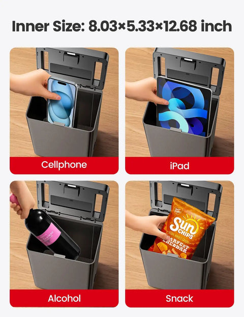 Large Heavy Duty Metal Phone Jail Lockbox With Digital Timer And Usb C Port For Secure Storage Of Smartphones Tablets and Snacks