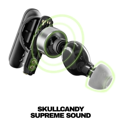 Inner workings of Smokin Buds Wireless Earbuds with Bluetooth Headphones Noise Isolating Fit Up To 20 Hours Battery IPX4